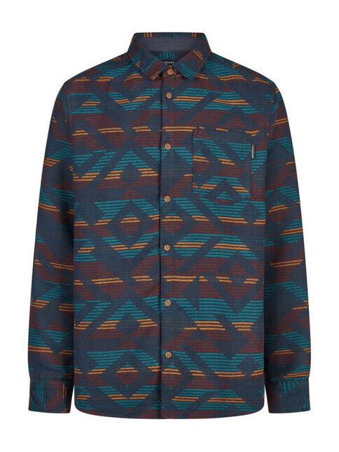 iriedaily Hemd Santania Shirt navy red