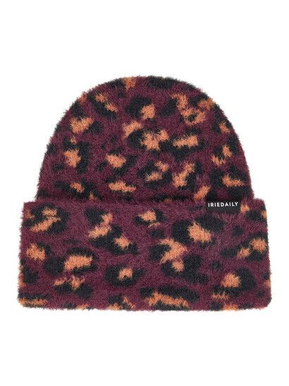iriedaily Mütze Fuzzy Feather Beanie leo brown