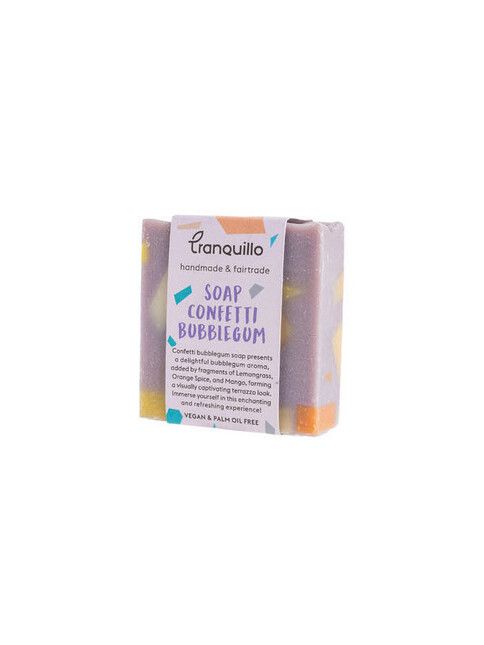 Tranquillo Seifenschale Seife Confetti bubblegum