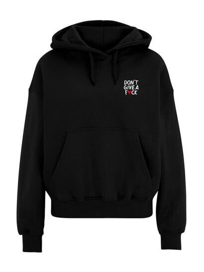 iriedaily Kapuzenpullover Give A F black