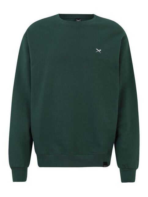 iriedaily Sweater Mini Flag 2 Crew bottle green