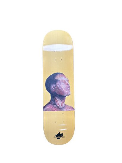 Boardshop Skateboard Kopf Gelb 8.25''