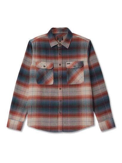 Brixton Hemd Brixton Bowery Flannel(multishadow)