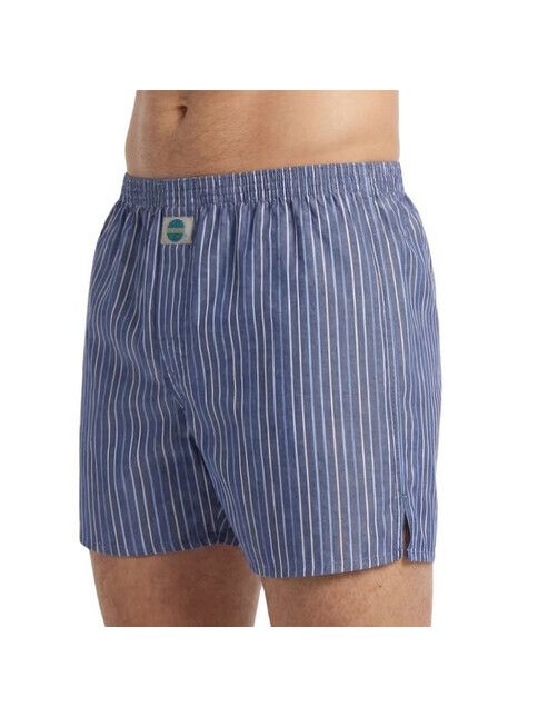 Deal Boxershort Stripe blau-grau