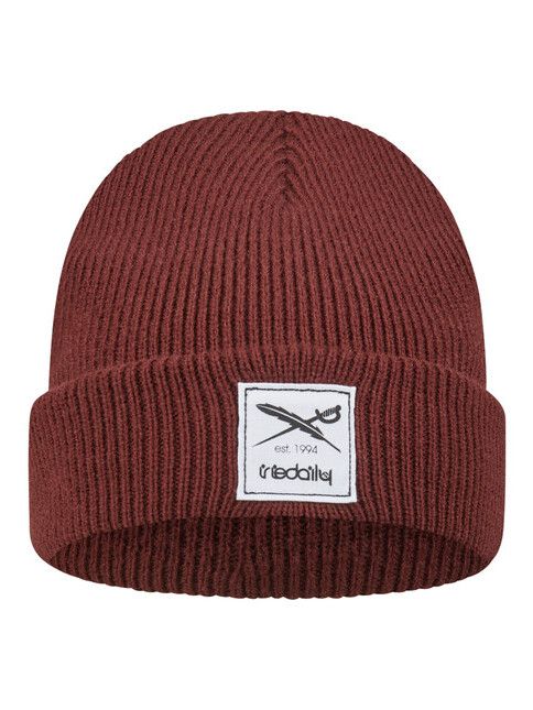 iriedaily Mütze Smurpher Heavy Beanie dark rum
