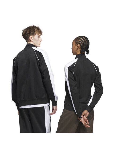 Adidas Zipper Tyshawn Jacket black/white/dark shadow