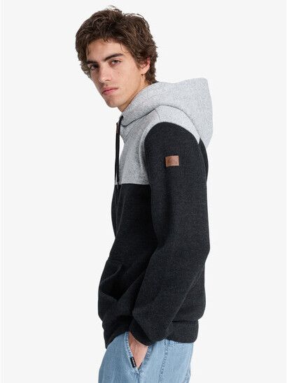Quiksilver Zipper Keller Block Zipper black heather