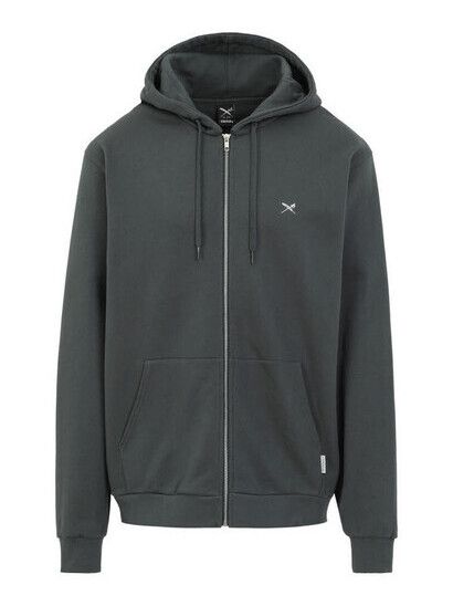 iriedaily Zipper Mini Flag 2 Zip Hood dark jungle