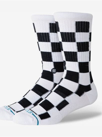 Stance Socken dance floor crew - white