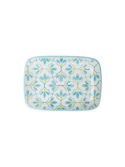 Tranquillo POR617 Floral white blue