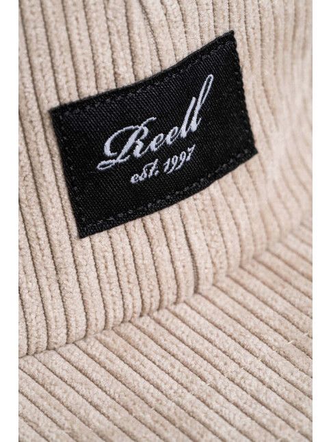 Reell Cap Flat 6-Panel Cap beige cord