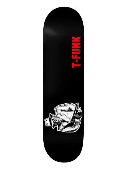 Baker Skateboard Deck T FUNK take the cannoli- 8.6