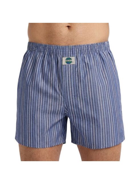 Deal Boxershort Stripe blau-grau
