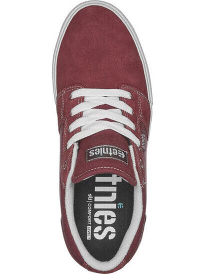 Etnies Skateschuh Barge LS maroon