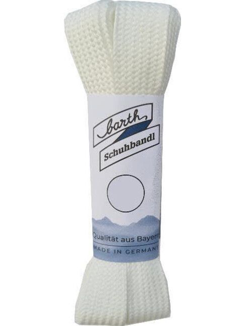 Barth Schuhbandl Schnürsenkel Breite Schnürsenkel/Fat Laces Weiß