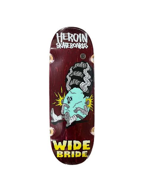 Heroin Skateboard Wide Bride Holz