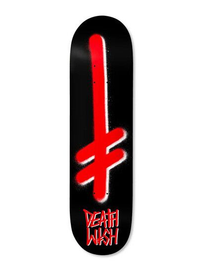 Deathwish Skateboard Gang Logo black red
