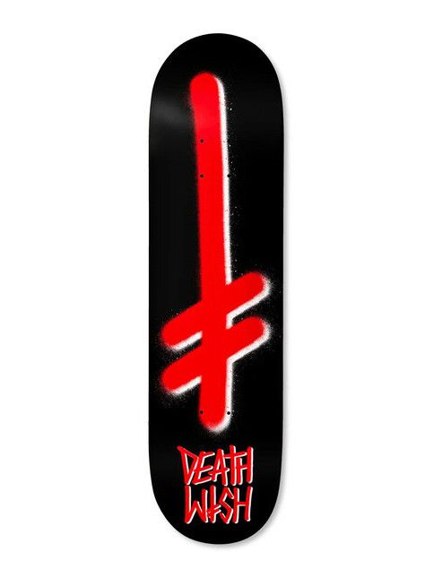 Deathwish Skateboard Gang Logo black red