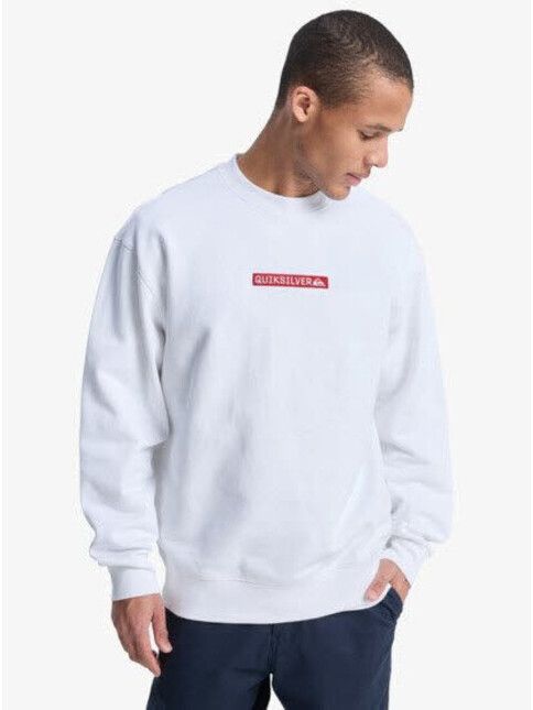 Quiksilver Sweater DNA Crew white