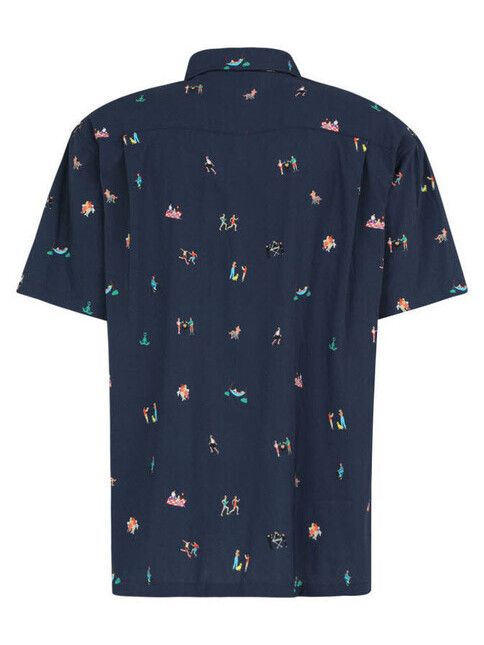 iriedaily Hemd Resorio Shirt in marine