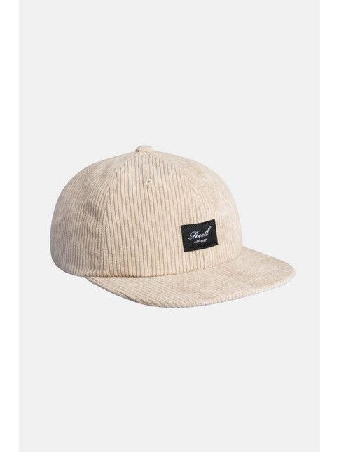 Reell Cap Flat 6-Panel Cap beige cord
