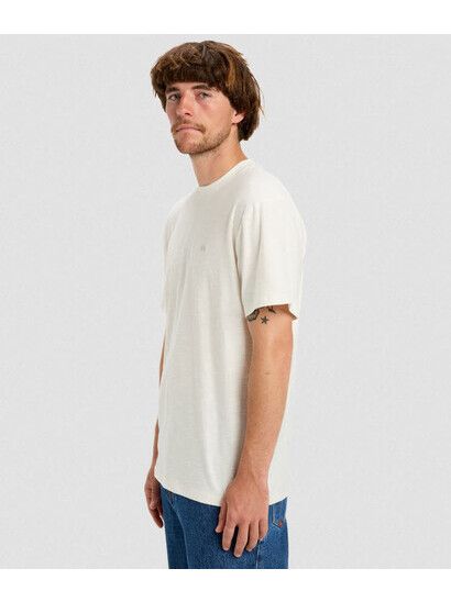 Quiksilver T-Shirt Slub Roundneck in snow white