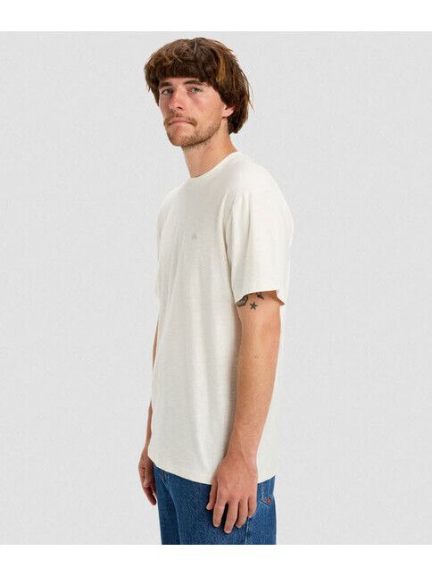 Quiksilver T-Shirt Slub Roundneck in snow white
