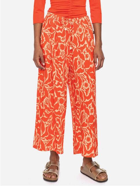 ATO Berlin Hose Linnea CV orange/beige