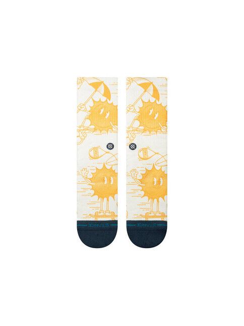 Stance Socken Sonnys Crew in gelb