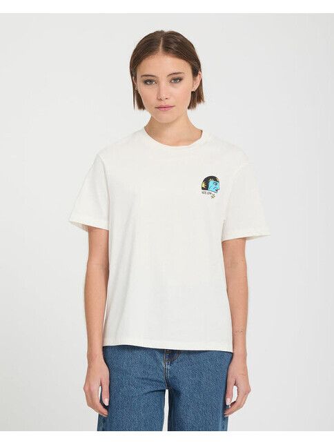 Volcom T-Shirt Radical Daze Up off white