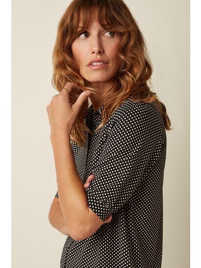 King Louie Blouse Carina Blouse Piper black
