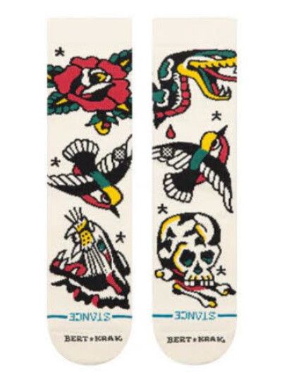 Stance Socken Flash Crew canvas