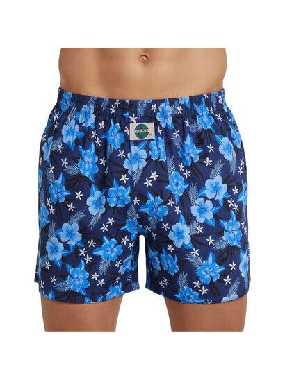 Deal Boxershort Blume dunkelblau