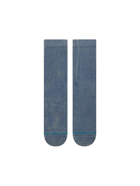 Stance Socken Icon Dyed Crew sea blue