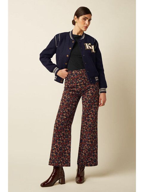 King Louie Hose Debra Pants Vignon Evening Blue | Damenh