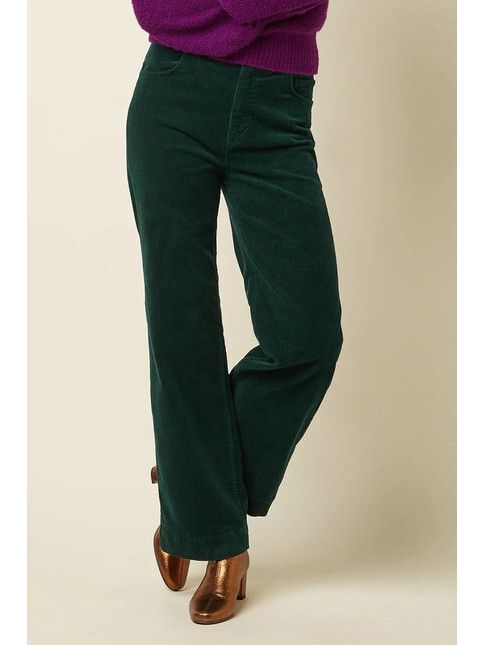 King Louie Hose Bob Pants Corduroy - Pine Green