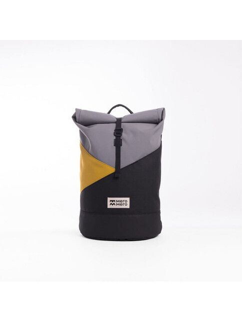 MeroMero Rucksack Annecy Pocket stone grey/chai tea/dark g