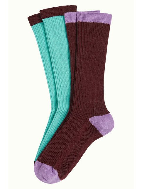 King Louie Socken Socks 2-Pack Solace viridis green