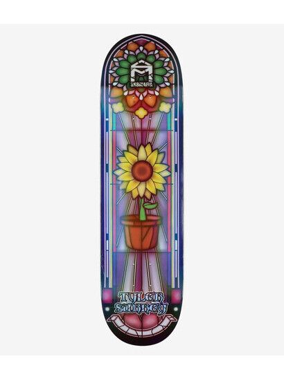 Sk8mafia Skateboard Stained Glass Surrey 8.25"