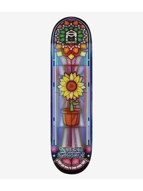 Sk8mafia Skateboard Stained Glass Surrey 8.25"
