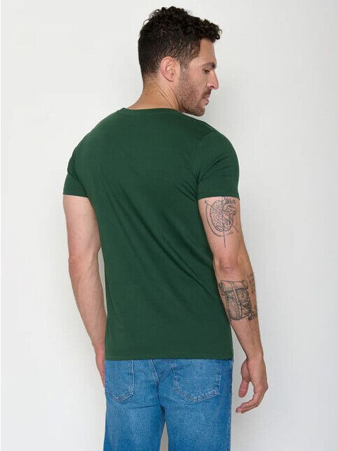 GreenBomb T-Shirt Bear Canoe Guide bottle green
