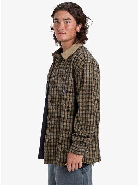 Quiksilver Hemd Mercury Sandstrokes elmwood/biking red