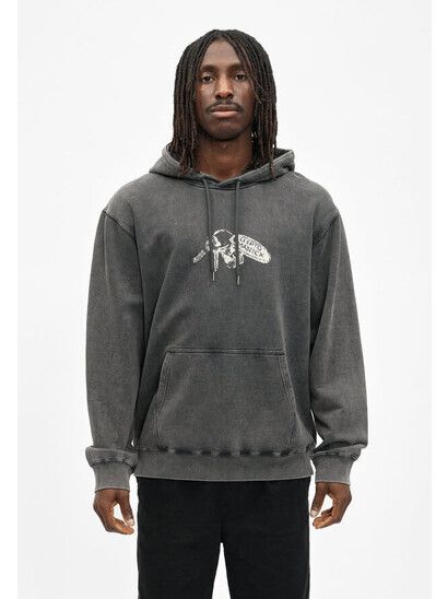 Cleptomanicx Kapuzenpullover Artefacts Hooded Black