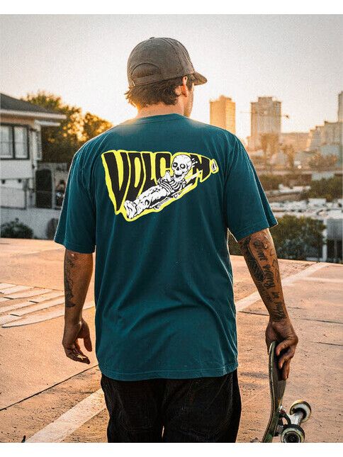 Volcom T-Shirt Alix Coffin in Rifle Green