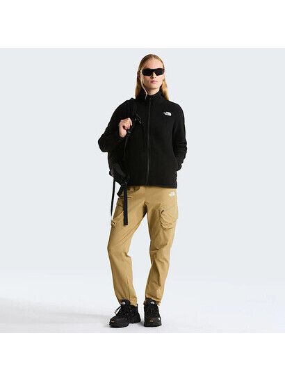 North Face Sweater Glacier Fleece für Damen mit RV in black