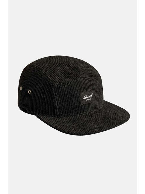 Reell Cap 5-Panel Cap in black cord