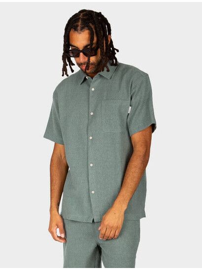 iriedaily Hemd Sammy Summer Shirt in jungle green