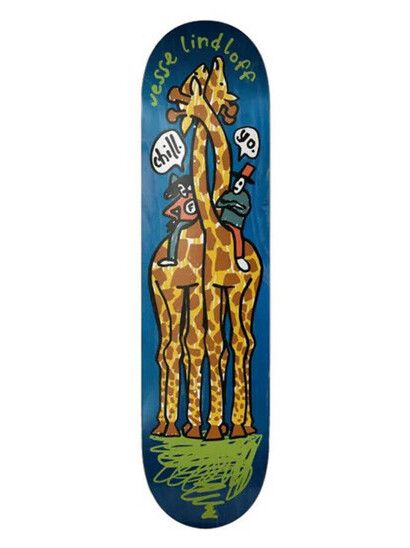 Foundation Skateboards Skateboard Corey Lindloff "Back Off Bro" in 8,5"