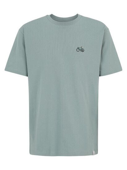 iriedaily T-Shirt Peaceride Emb Tee dark slate