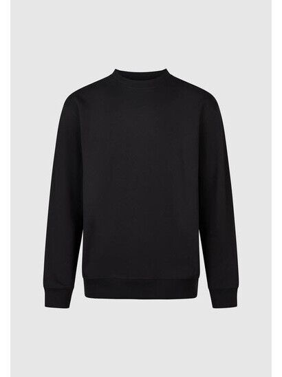 Cleptomanicx Sweater Ligull Classic Crewneck in black